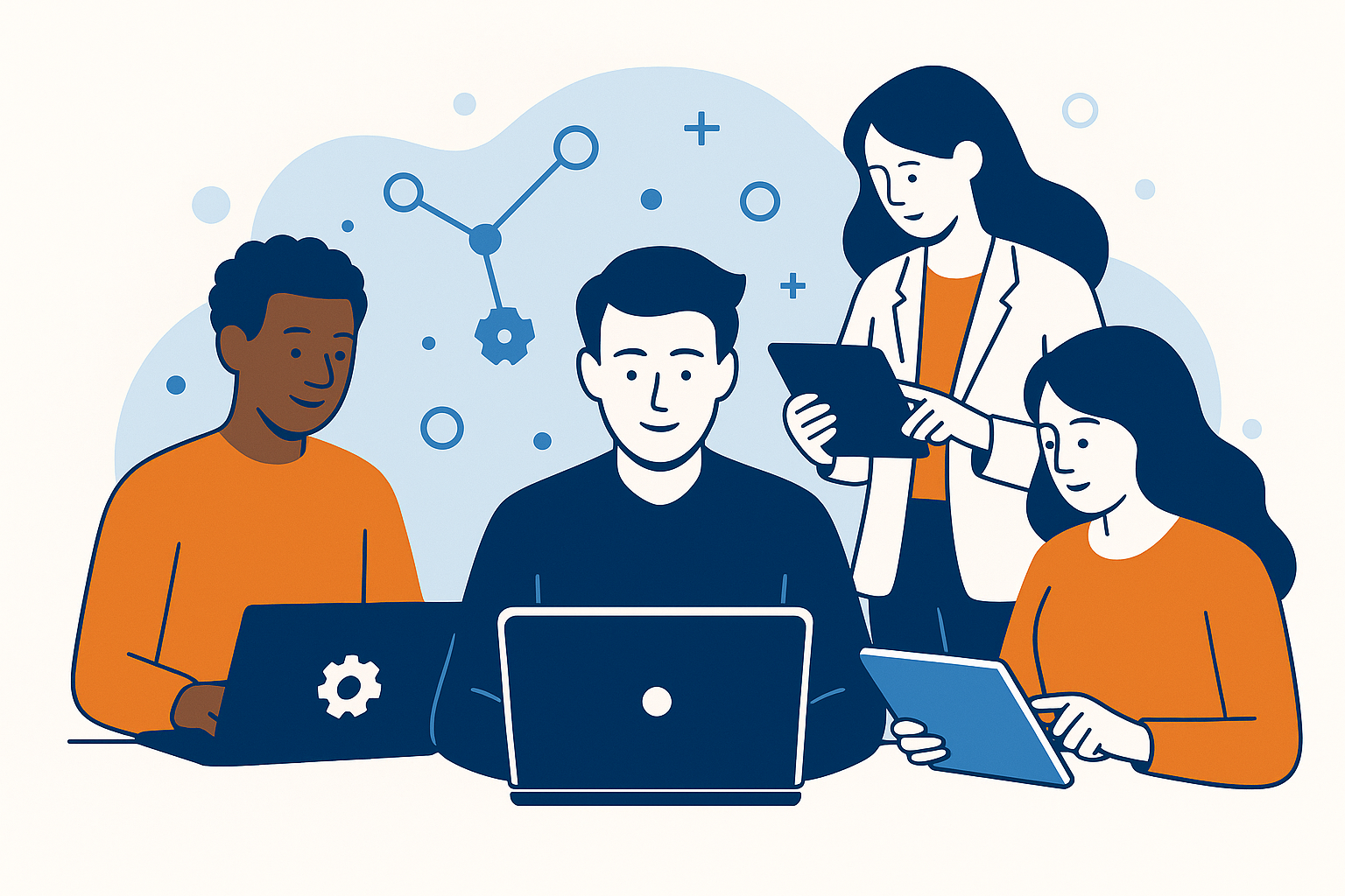 Illustration de l’équipe FTS